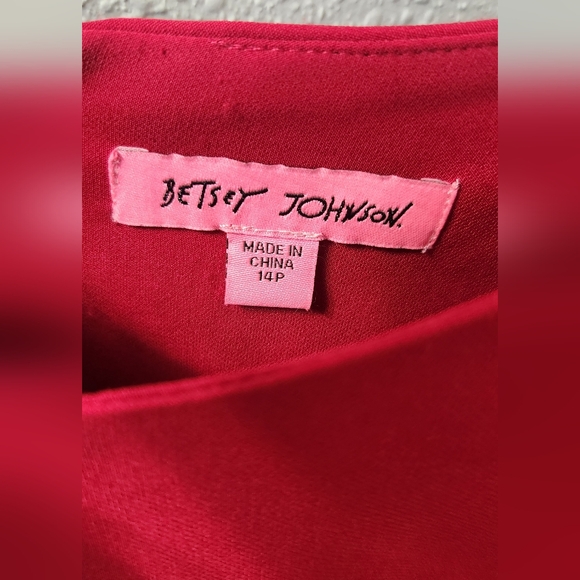 Betsey Johson Red Sleeveless Dress - Picture 3 of 7